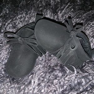 Baby black shoes